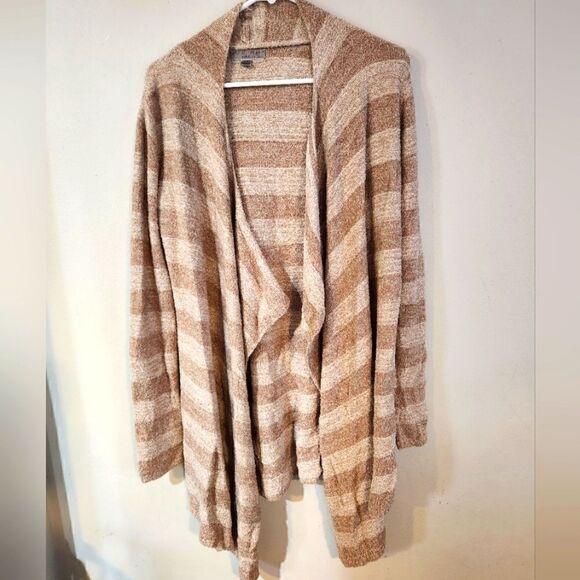 Barefoot dreams small medium sweater cardigan bamboo chic lite excellent conditi - Picture 2 of 6